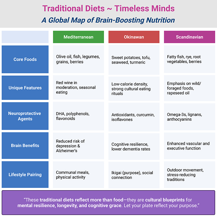 Traditional Diets - Timeless Minds
